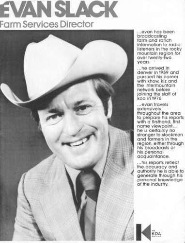 Evan Slack - Farm Reporter